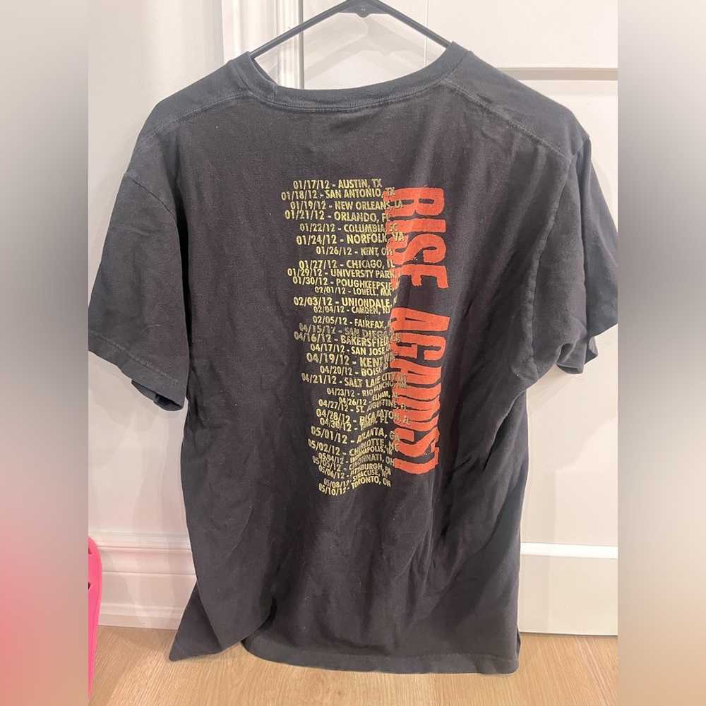 Rise Against 2012 Concert Tshirt - GUC - Mens Size Large fits like Medium